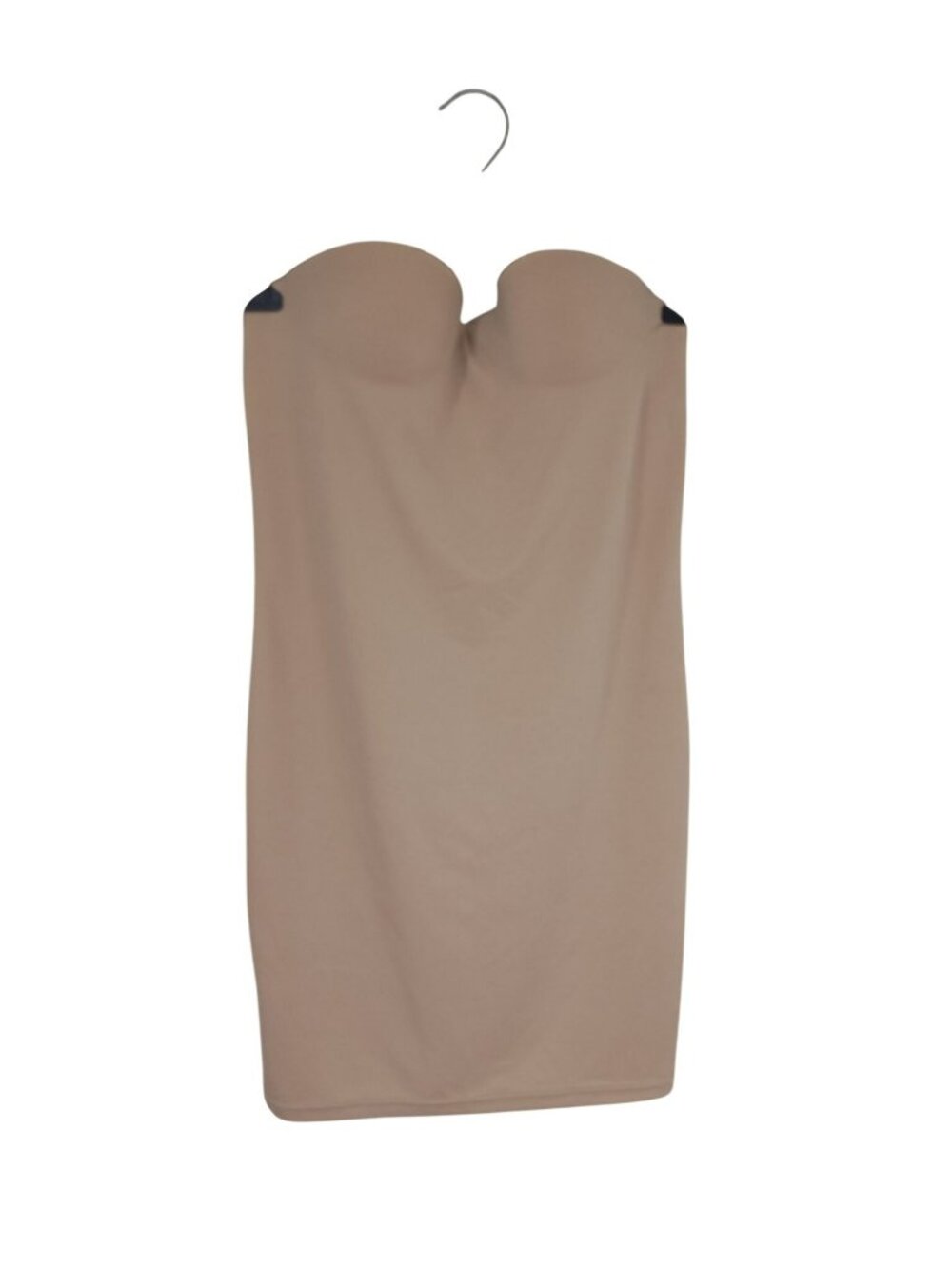 Flexees Strapless Nude Shapewear Slip Dress With Built-In Bra Size 36B